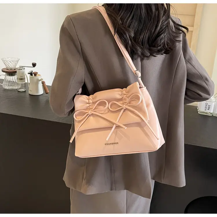 Women's New Western Style Shoulder Bag with Bow — feature 16