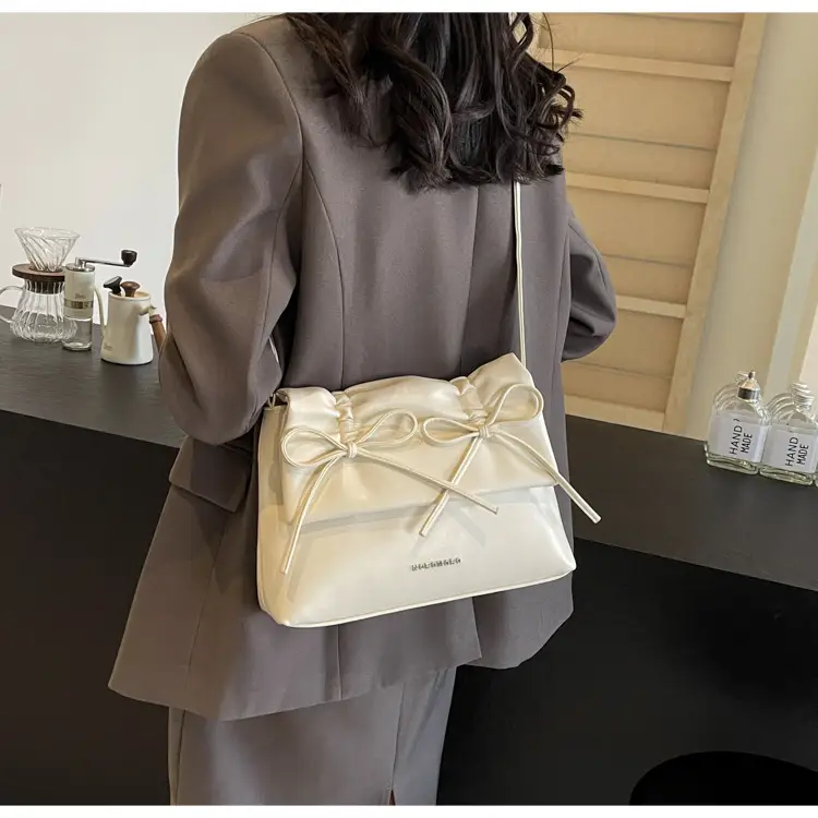 Women's New Western Style Shoulder Bag with Bow — feature 19