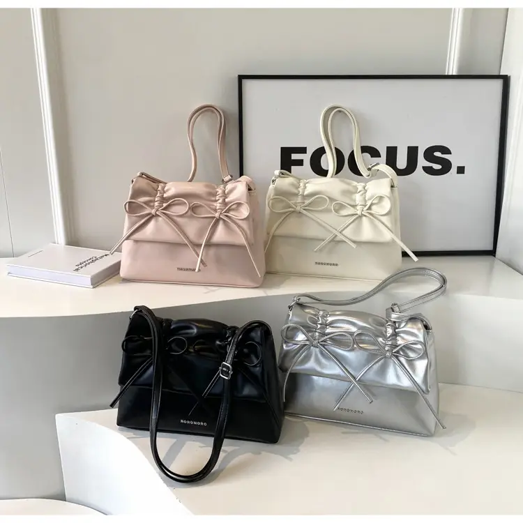 Women's New Western Style Shoulder Bag with Bow — feature 24