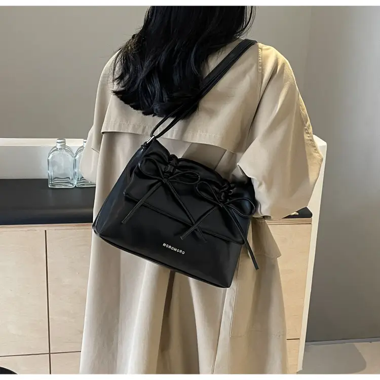 Women's New Western Style Shoulder Bag with Bow — feature 9