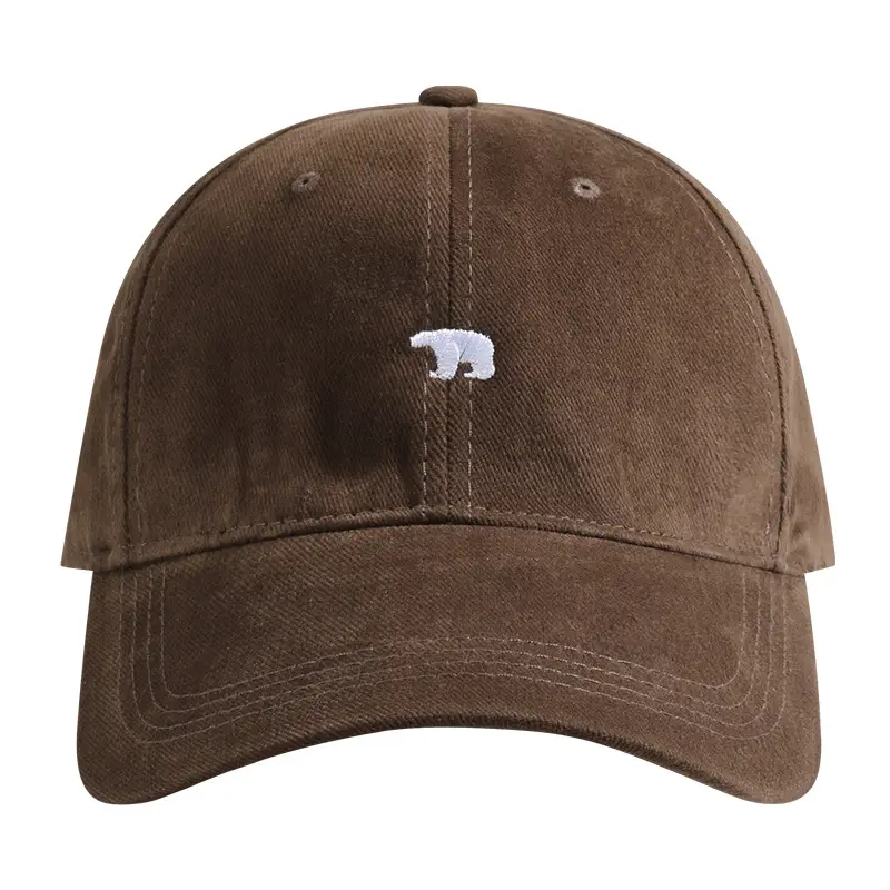 Men's Embroidered Baseball Cap with Big Head Circumference - Image 11