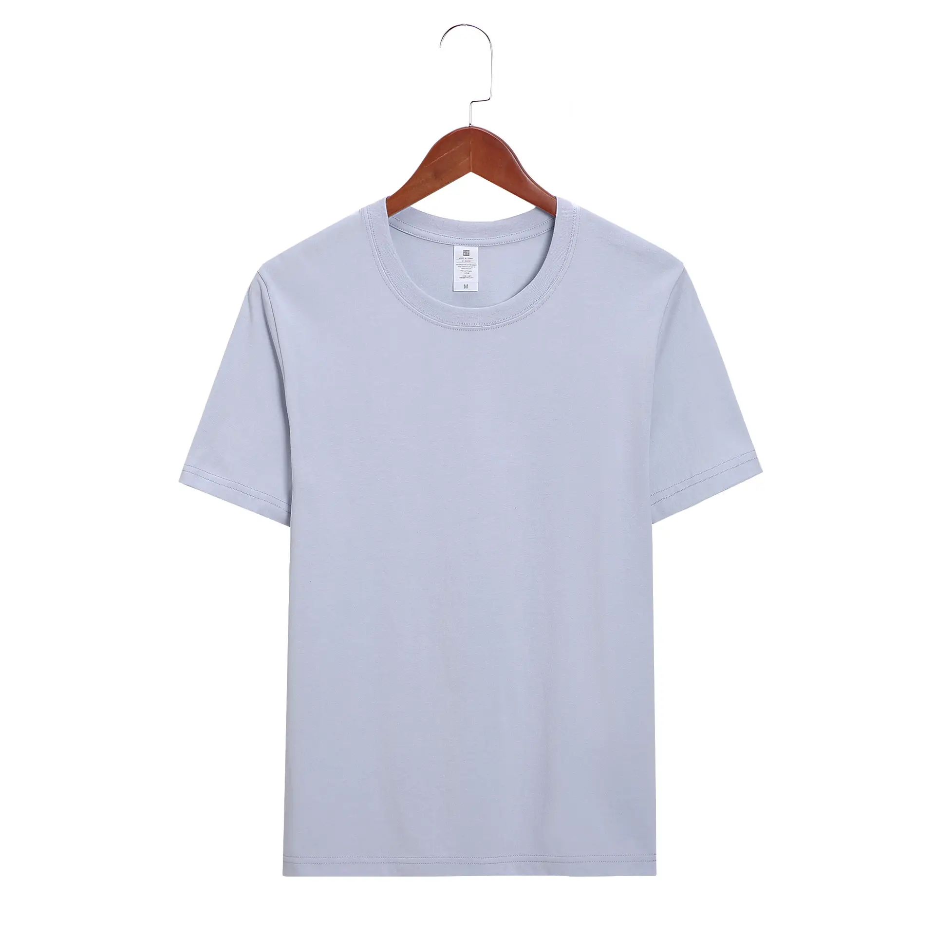 Men Red Cotton Loose Fit T-Shirt 220g - Image 11