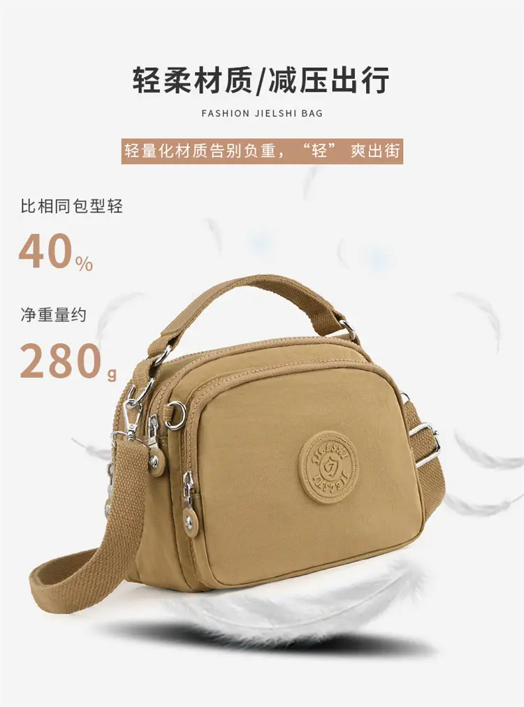 Lightweight Crossbody Bag for Women Tan 2024 — feature 11