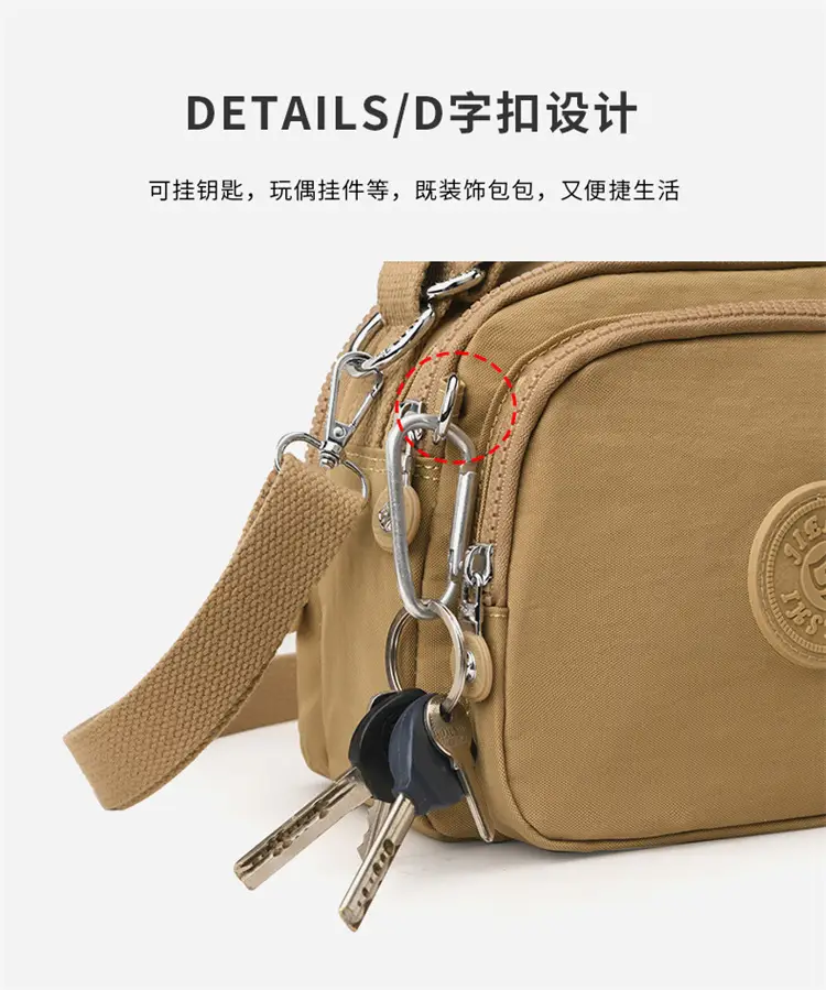 Lightweight Crossbody Bag for Women Tan 2024 — feature 15