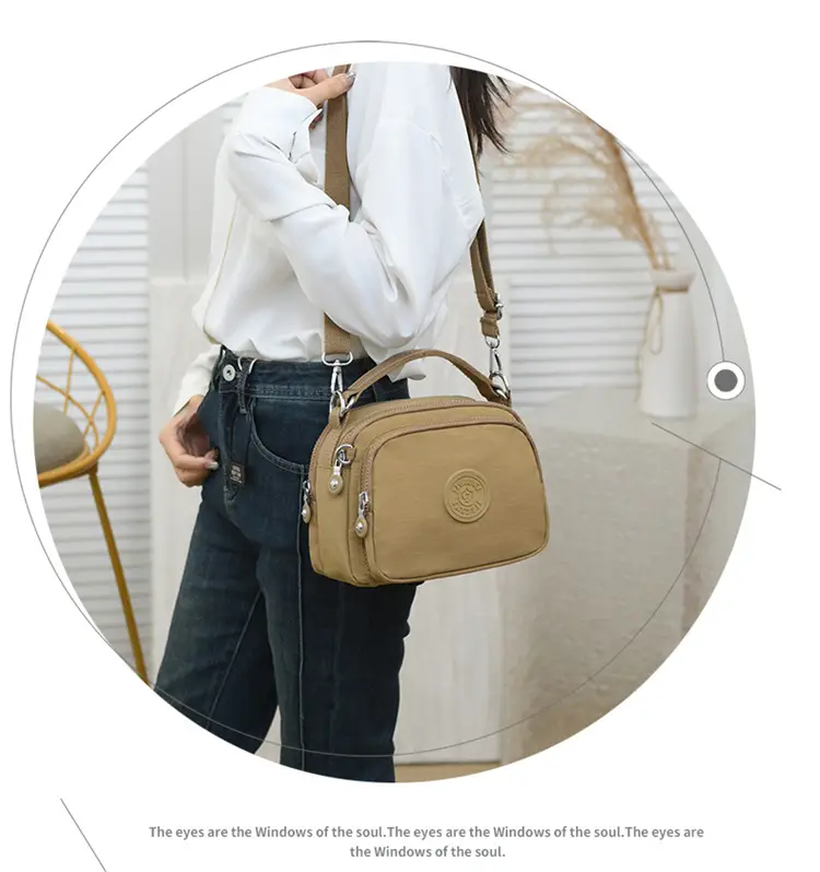 Lightweight Crossbody Bag for Women Tan 2024 — feature 21