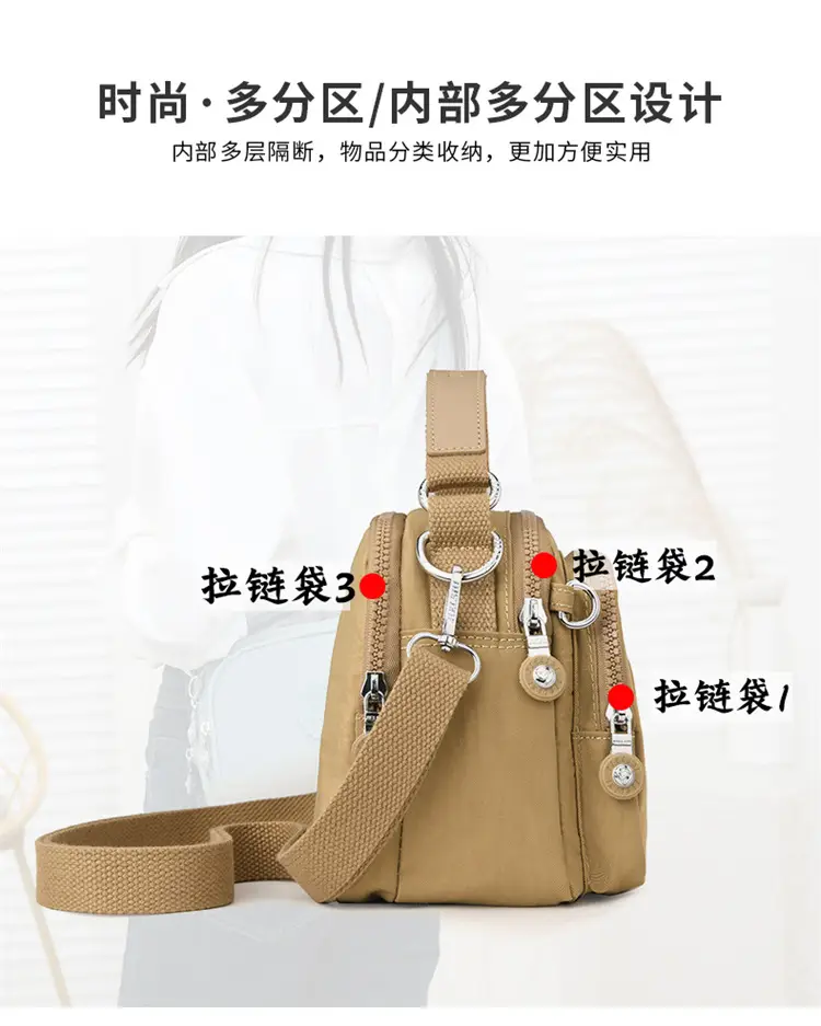 Lightweight Crossbody Bag for Women Tan 2024 — feature 7