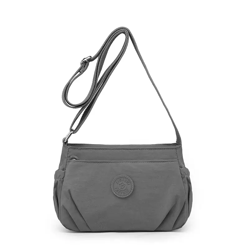 Black Oxford Crossbody Bag Women Lightweight Waterproof - Image 3