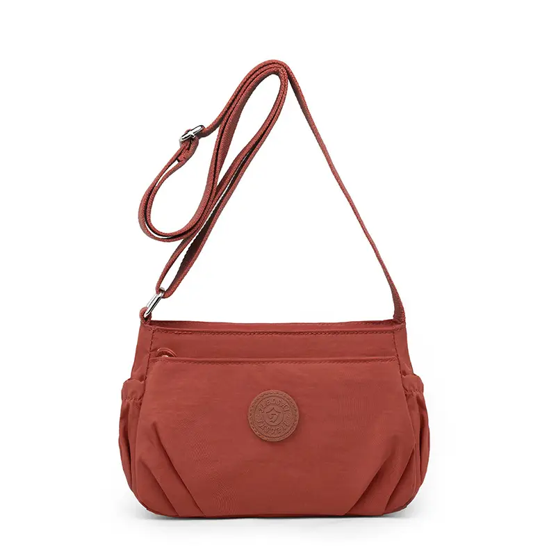 Black Oxford Crossbody Bag Women Lightweight Waterproof - Image 4