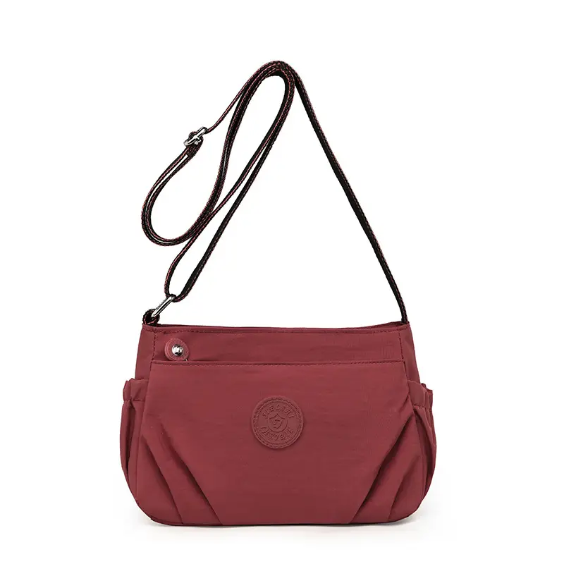 Black Oxford Crossbody Bag Women Lightweight Waterproof - Image 6