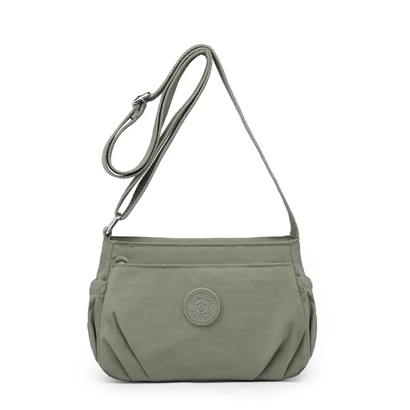 Black Oxford Crossbody Bag Women Lightweight Waterproof - Image 7