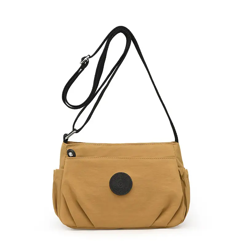 Black Oxford Crossbody Bag Women Lightweight Waterproof - Image 8