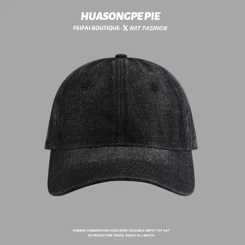 Blue Women's Denim Peaked Cap Summer Wear — feature 6
