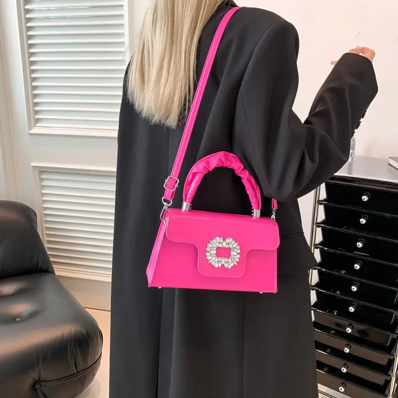 2024 New Guofeng Gem Handbag Women's Western Style - Image 7