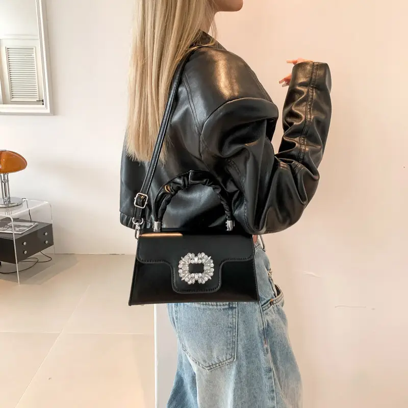 2024 New Guofeng Gem Handbag Women's Western Style - Image 8