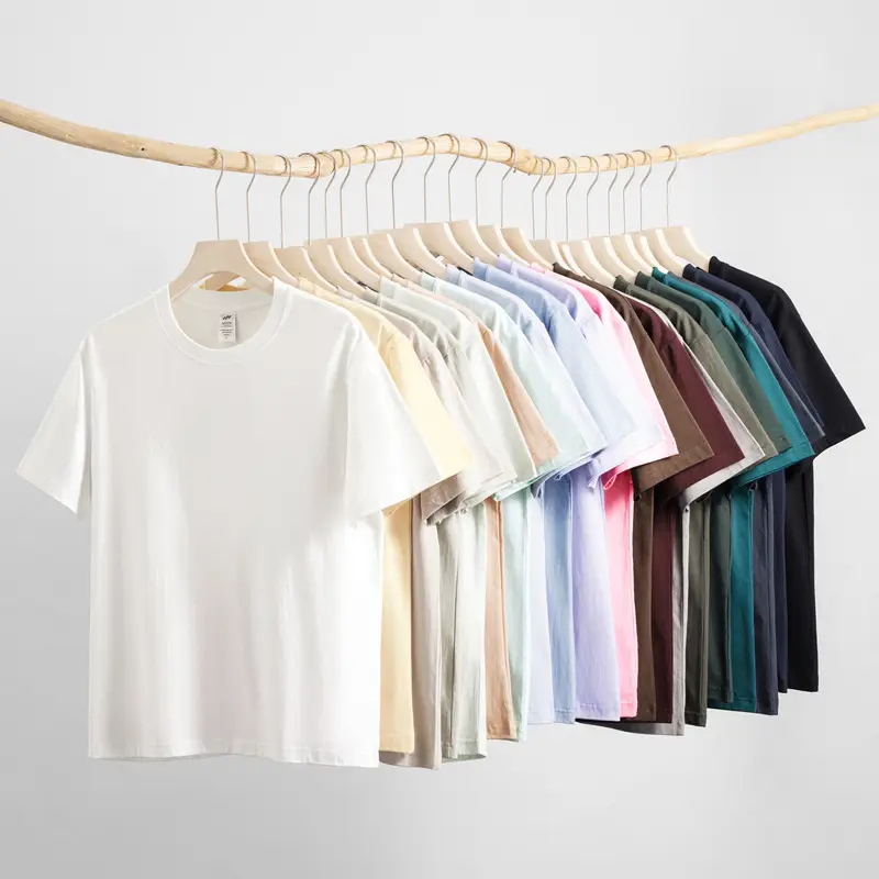 Men's Dark Brown Cotton T-Shirt Short Sleeve Round Neck - Image 26
