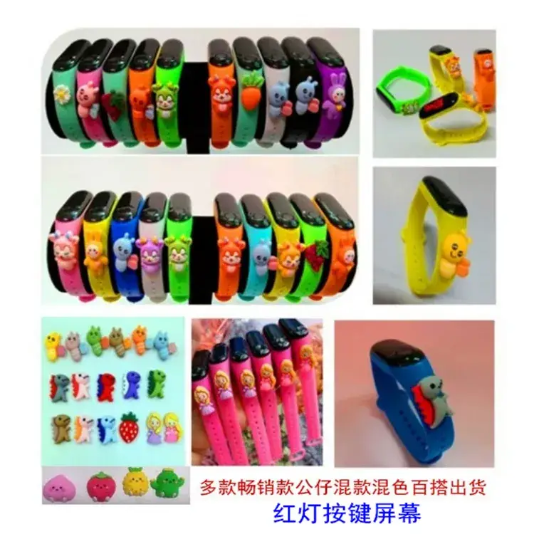 Orange Cartoon LED Watch for Kids - Image 4
