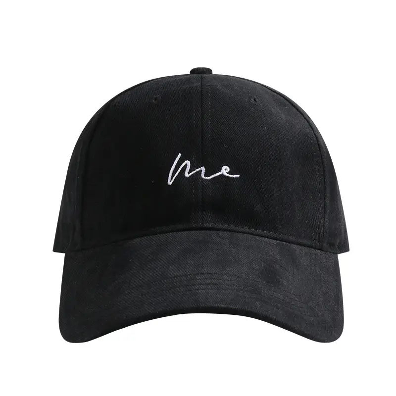 Me Red Embroidered Peaked Cap for Men Women - Image 14