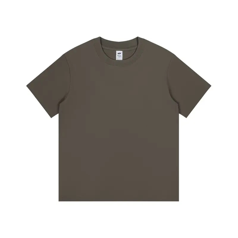Men's 2024 Spring T-Shirt Navy Cotton Round Neck Short Sleeve - Image 20
