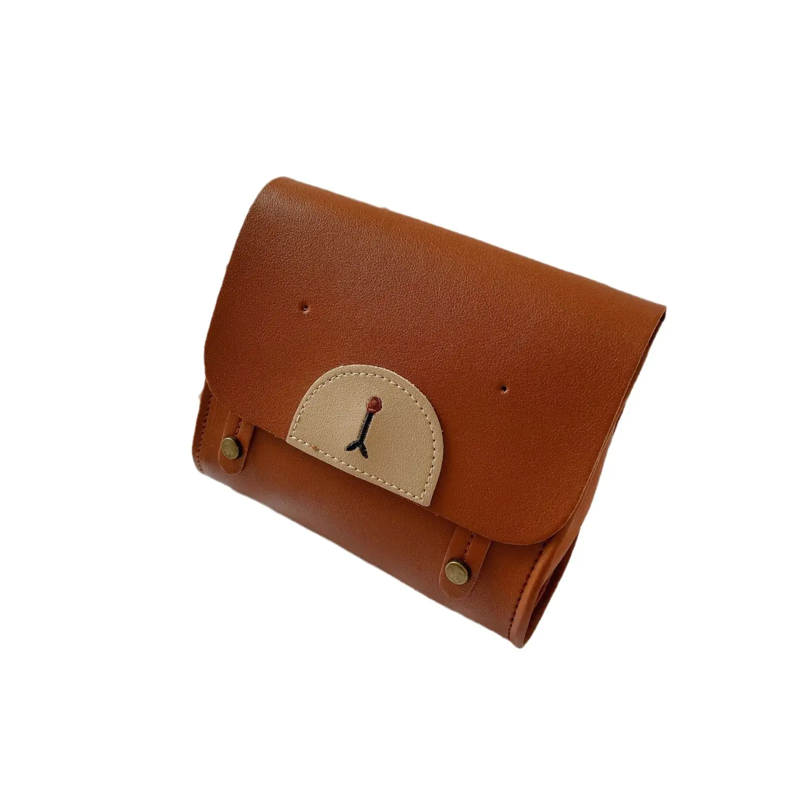 2024 New Bear PU Leather Shoulder Messenger Bag - Image 8