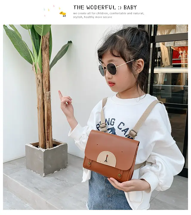 2024 New Bear PU Leather Shoulder Messenger Bag — feature 14