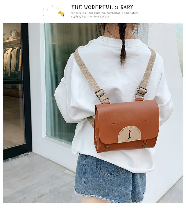 2024 New Bear PU Leather Shoulder Messenger Bag — feature 16