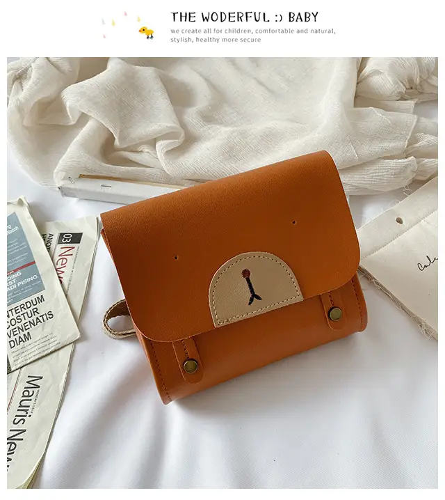 2024 New Bear PU Leather Shoulder Messenger Bag — feature 21