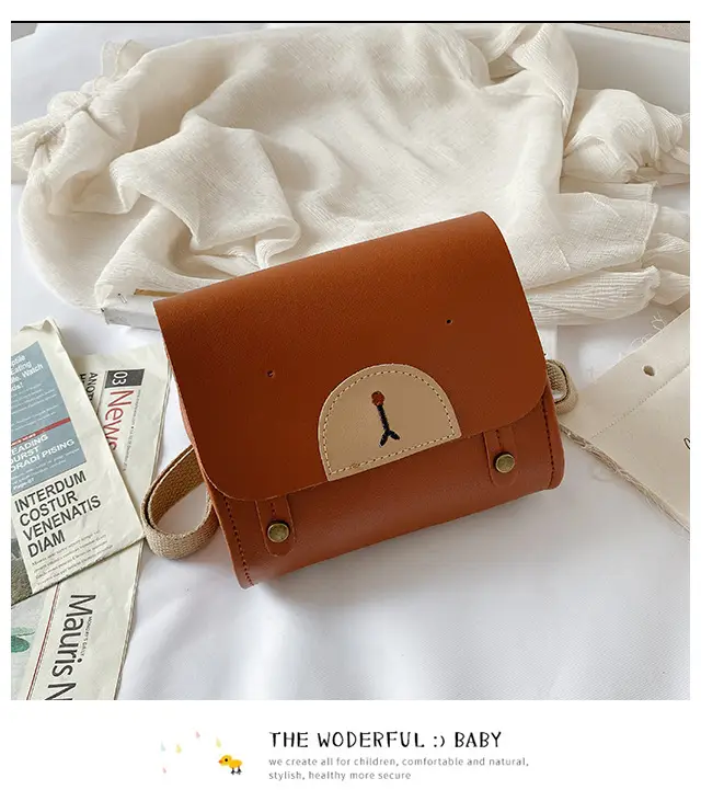 2024 New Bear PU Leather Shoulder Messenger Bag — feature 23