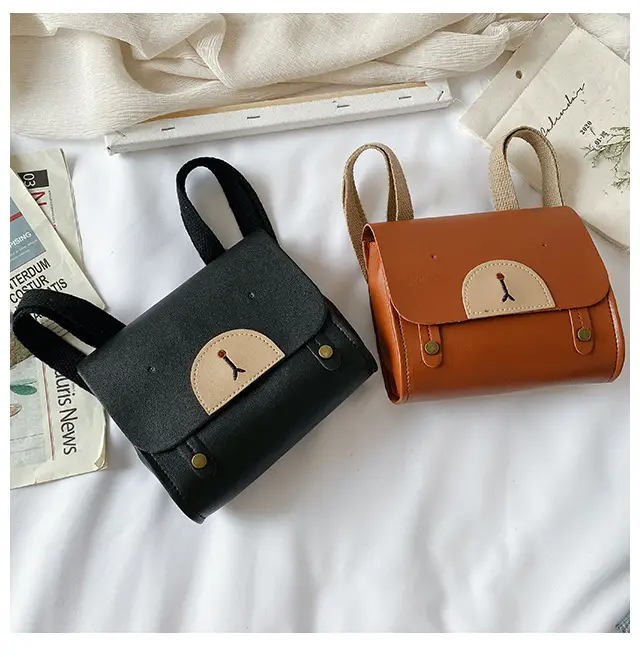2024 New Bear PU Leather Shoulder Messenger Bag — feature 25