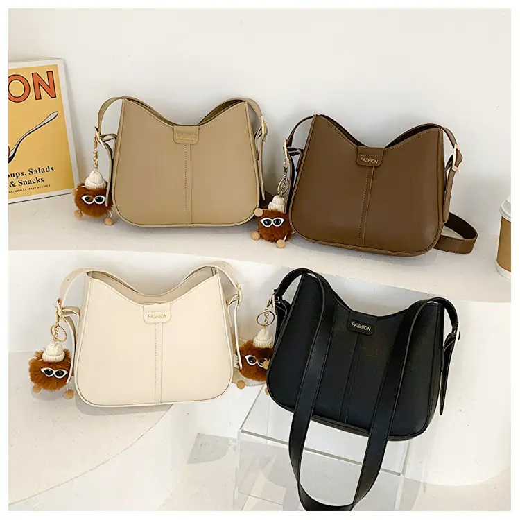 Black Retro Shoulder Bag for Women 2023 Spring Fashion — feature 25