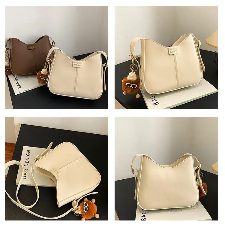 Black Retro Shoulder Bag for Women 2023 Spring Fashion — feature 8