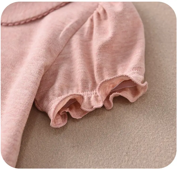 Pink 3% Cotton Boys Short Sleeve Polo Shirt — feature 24