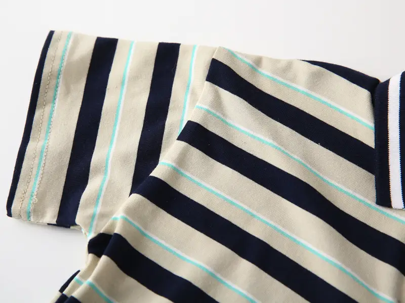 Kids Striped Polo Shirt Baby T-Shirt 2026 Summer β feature 8