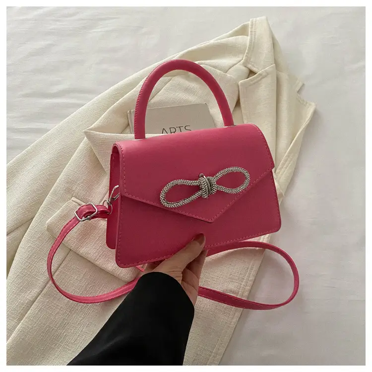 Green Embroidered Bow Shoulder Bag for Women — feature 31