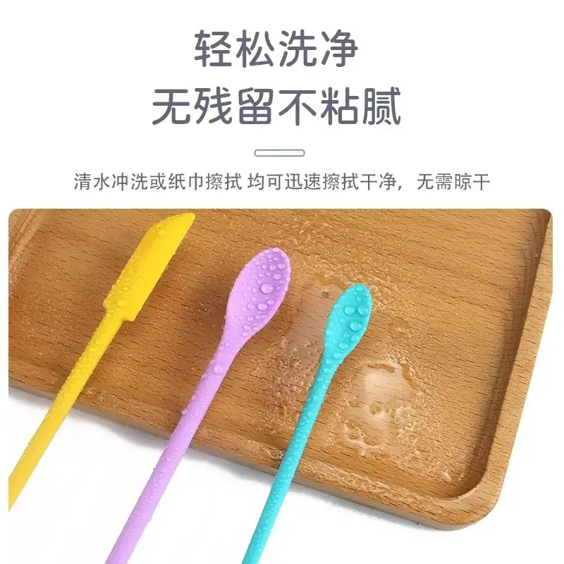 Mini Silicone Scraper for Skin Care & Cosmetics - Image 11