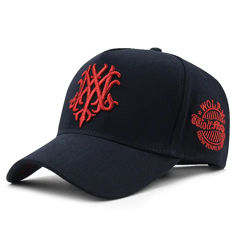 Men Embroidered Black Skull Cap with White Design - Image 7