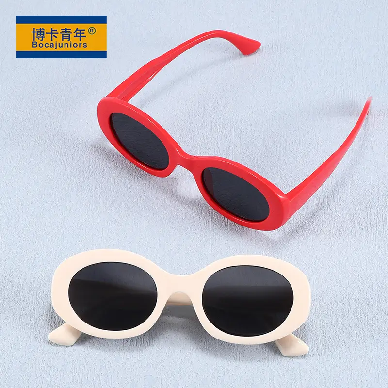 Kids Polarized Sunglasses UV Protection Black - Image 8
