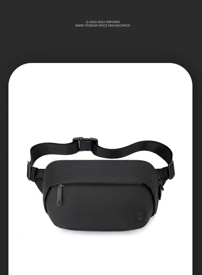 Men's Green Phone Waist Bag Large Capacity — feature 22