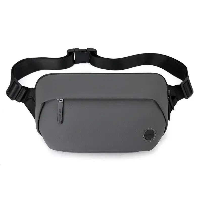 Men's Green Phone Waist Bag Large Capacity - Image 2