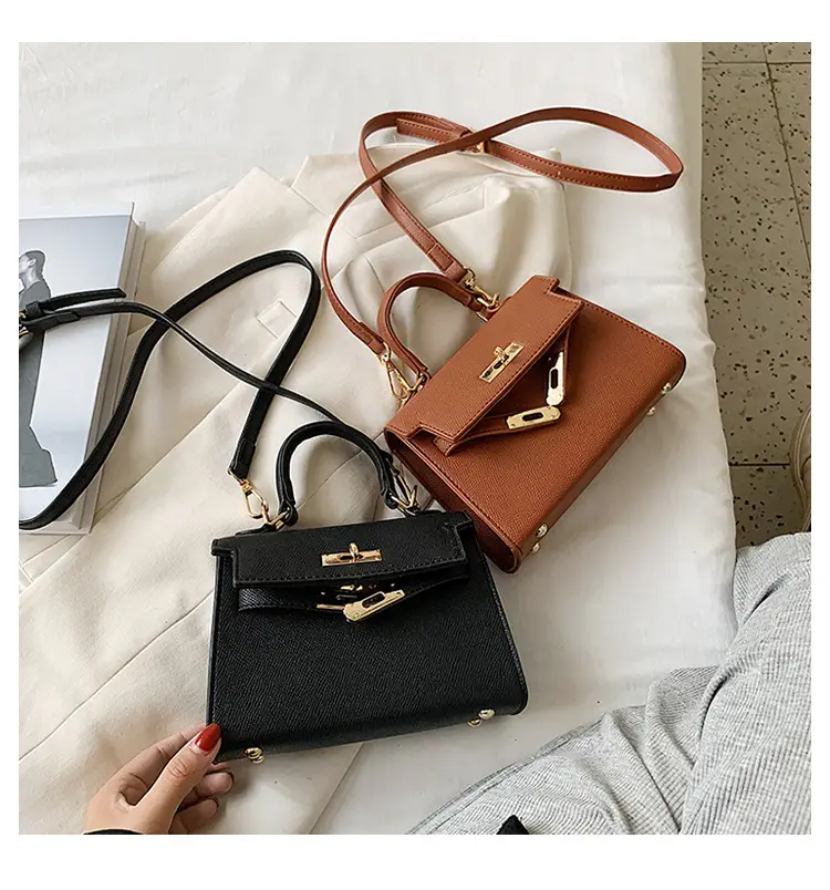 Black Leather Shoulder Crossbody Bag for Women 2024 — feature 1