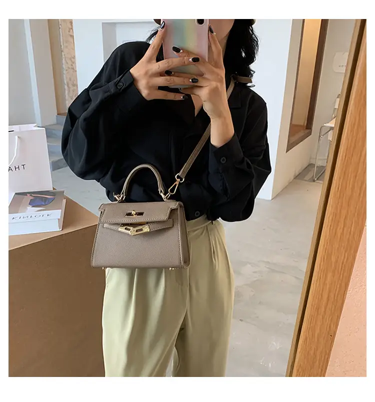 Black Leather Shoulder Crossbody Bag for Women 2024 — feature 14