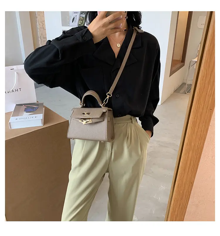 Black Leather Shoulder Crossbody Bag for Women 2024 — feature 17