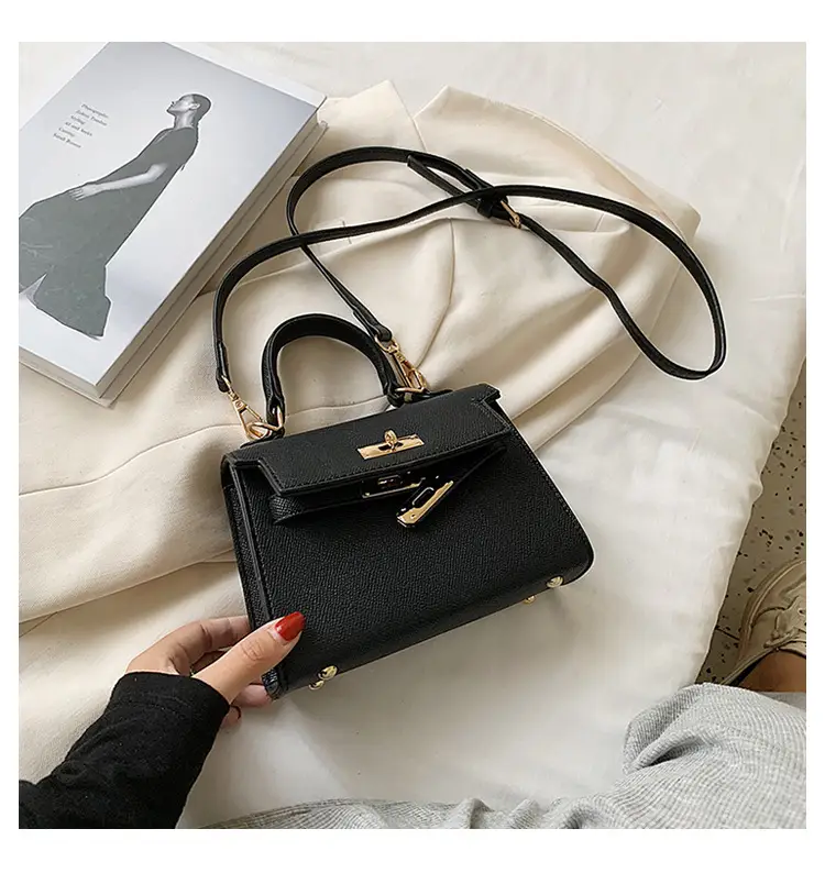 Black Leather Shoulder Crossbody Bag for Women 2024 — feature 23