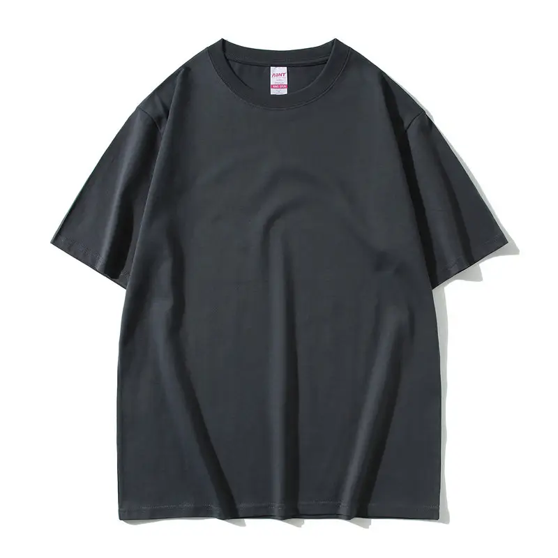 220g ABNT Long Staple Cotton T-Shirt Round Neck Loose Fit - Image 10