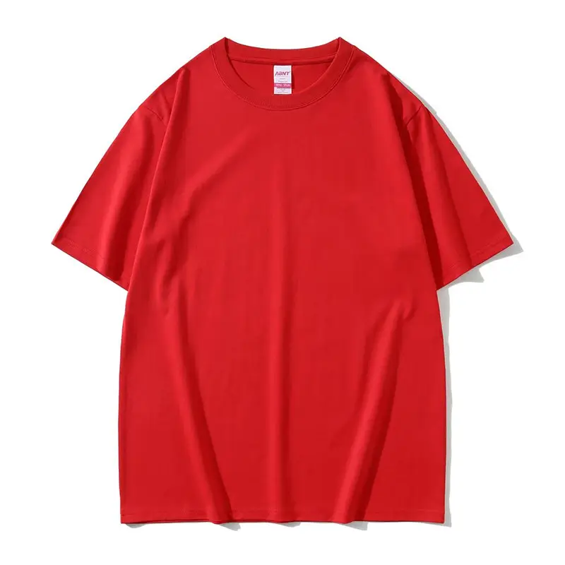 220g ABNT Long Staple Cotton T-Shirt Round Neck Loose Fit - Image 12