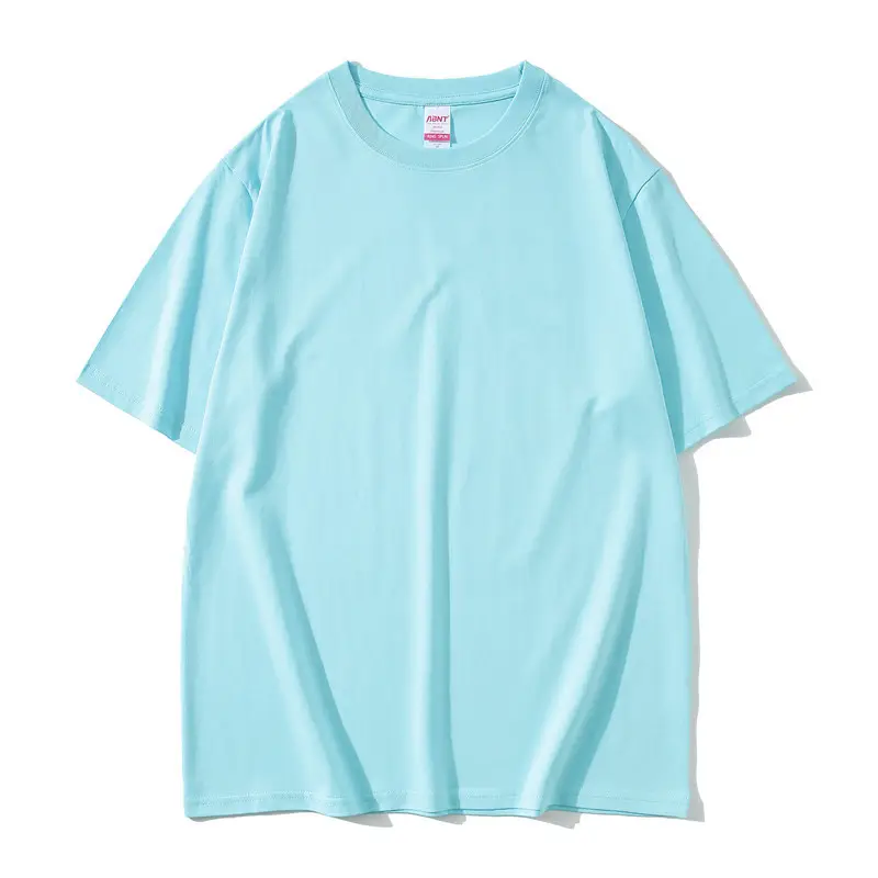 220g ABNT Long Staple Cotton T-Shirt Round Neck Loose Fit - Image 3