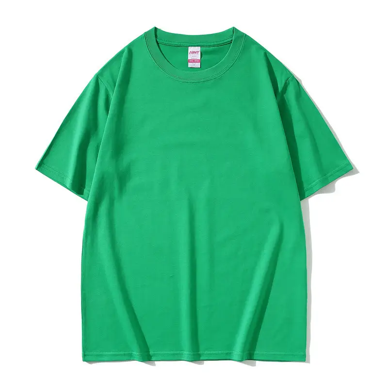 220g ABNT Long Staple Cotton T-Shirt Round Neck Loose Fit - Image 6