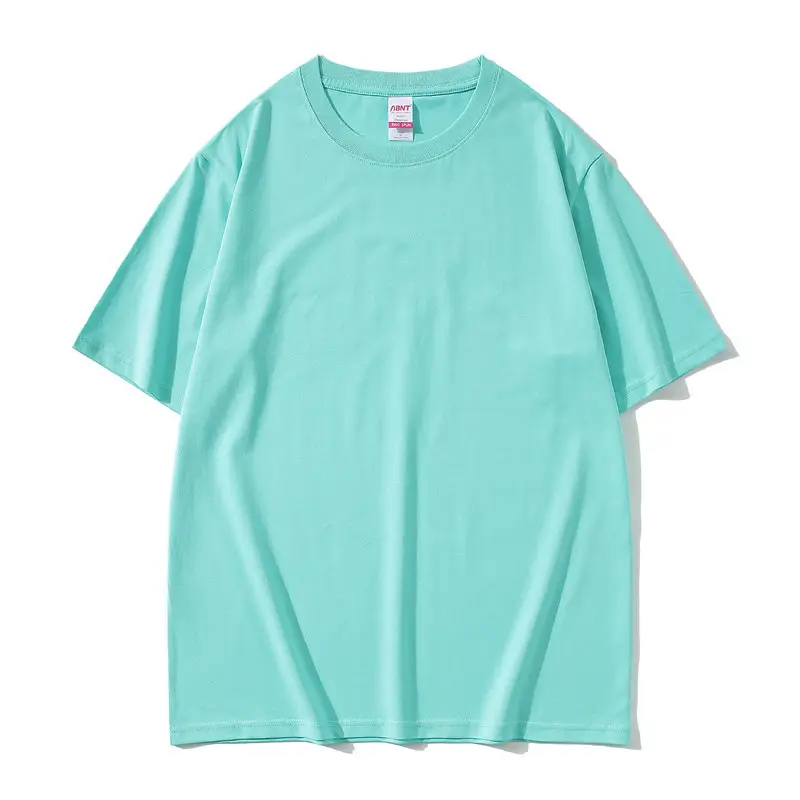 220g ABNT Long Staple Cotton T-Shirt Round Neck Loose Fit - Image 7