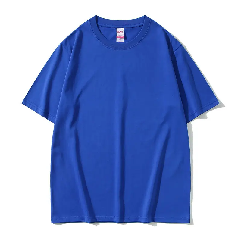 220g ABNT Long Staple Cotton T-Shirt Round Neck Loose Fit - Image 8
