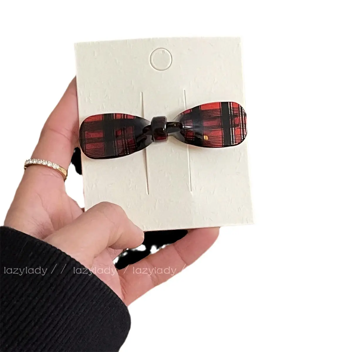 Acetate Hairpins with Bow Clips for Girls