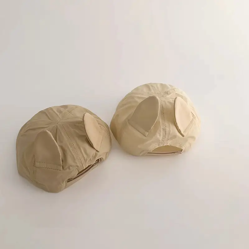 Kids Deer Ears Sunproof Beanie Caps 3 Colors - Image 4